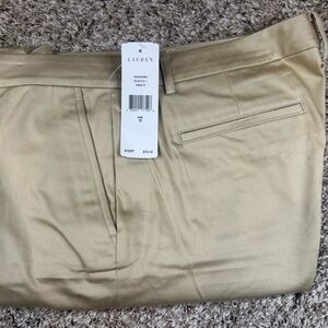 NWT Ralph Lauren Women’s Beige Office Casual‎ Size 12 Capri Pants Fall Ready